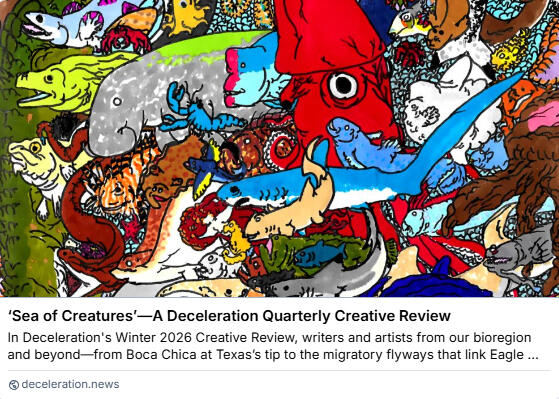 ‘Sea of Creatures’—A Deceleration Quarterly Creative Review